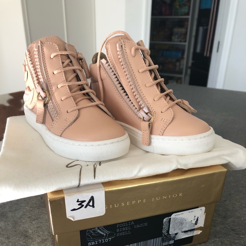 Giuseppe zanotti toddler foglia sneaker